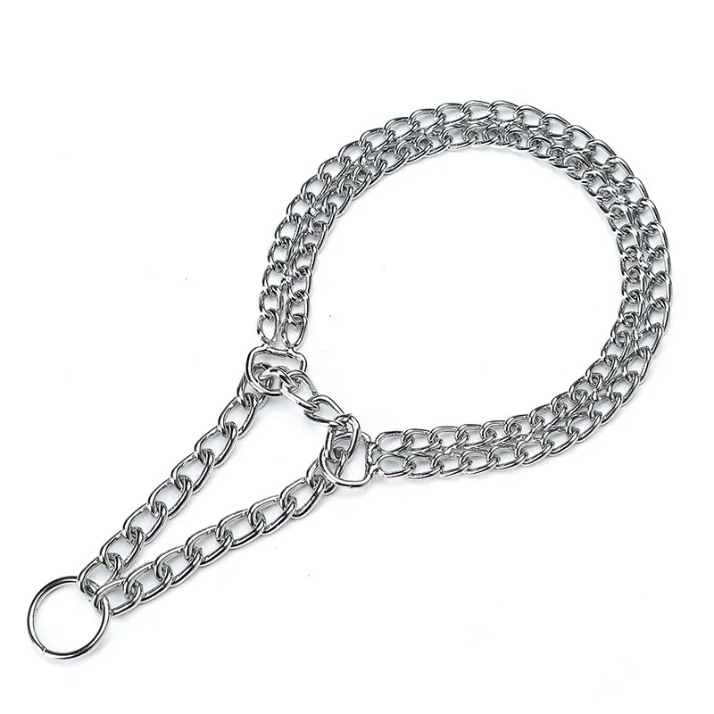 Coleira de Metal para Cães 35-70cm Ajustável para Treinamento - Imagem 4