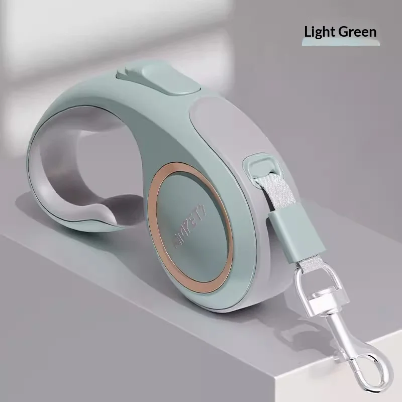 Coleira Retrátil para Cães e Gatos Teddy para Passeio - Imagem 3