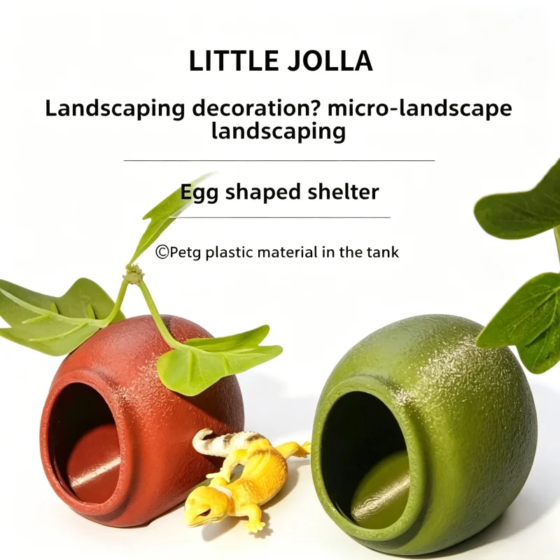 Caverna para Répteis de PETG com Ventosa para Terrário de Geckos - Imagem 5