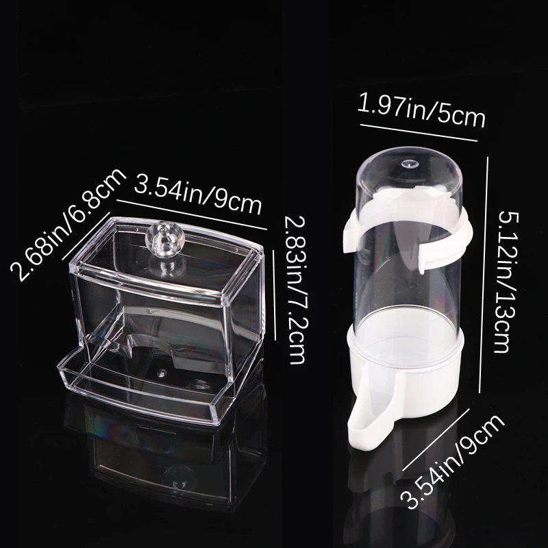 Alimentador Automático para Aves Transparente com Grande Capacidade - Imagem 6
