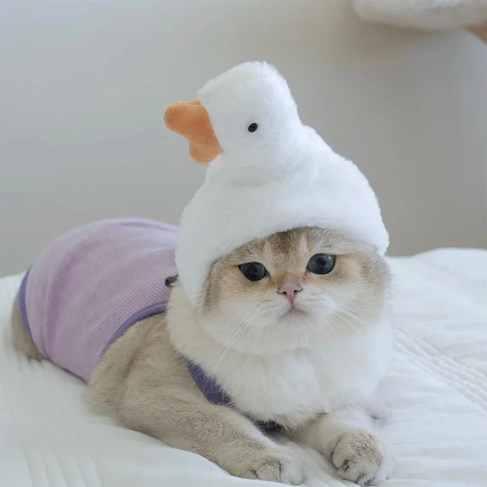 Chapéu de Pelúcia para Gatos e Cães Pequenos para Festa - Imagem 3