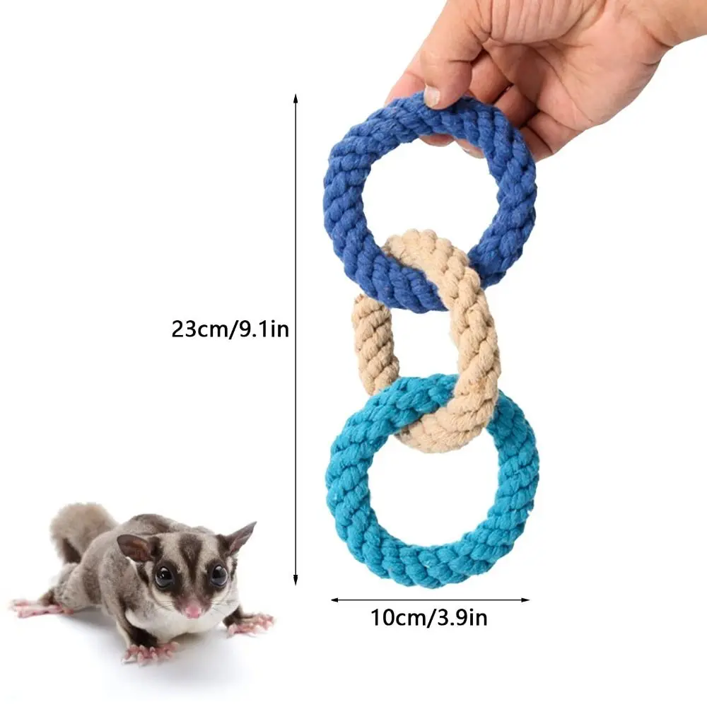 Brinquedo de Escalada para Hamster de Corda de Algodão para Gaiola - Imagem 6