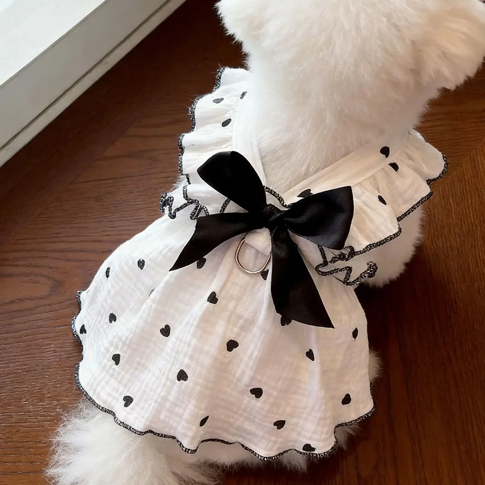 vestido para gatos e cães pequenos