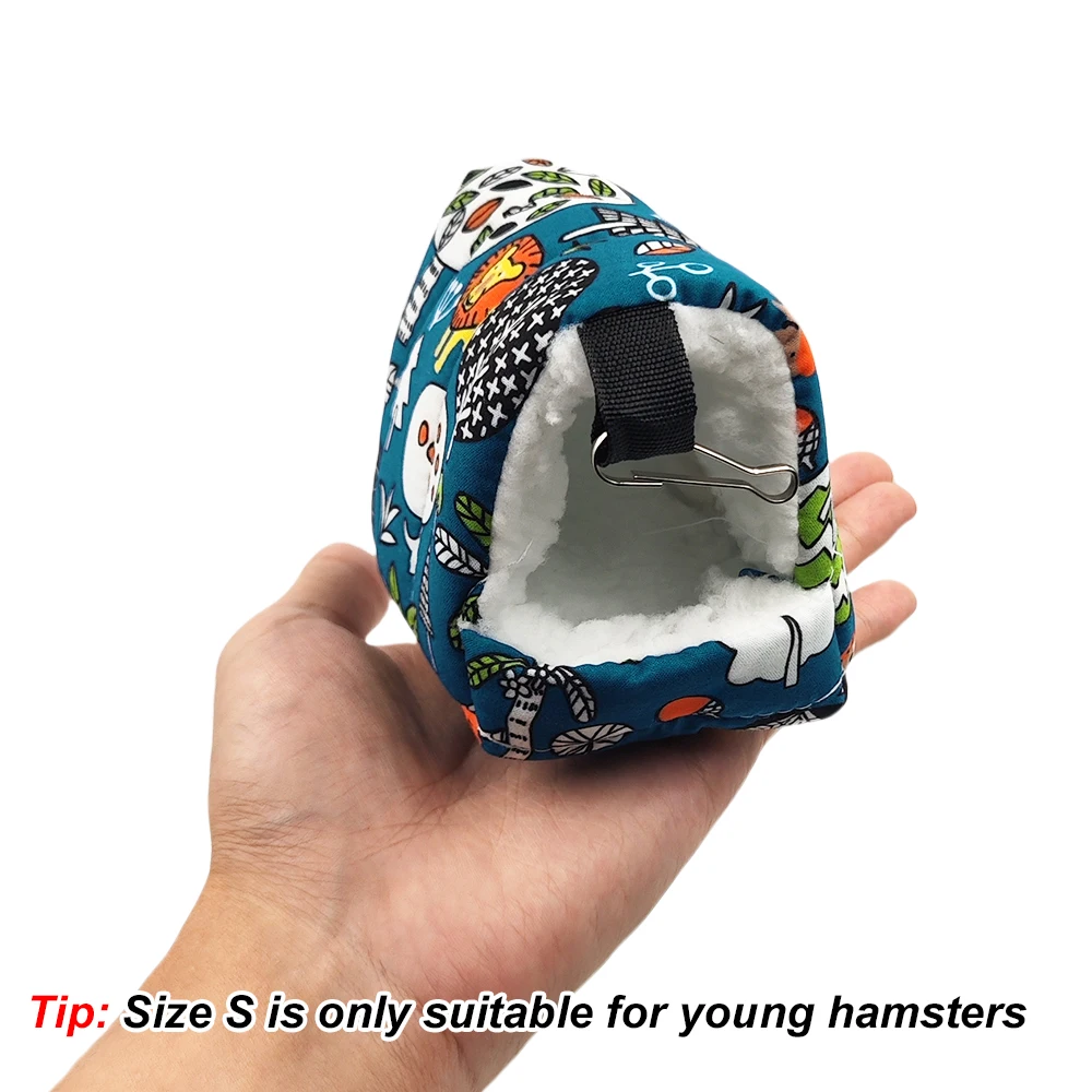 Cama de Algodão para Pássaros ou Hamster com Gancho para Gaiola - Imagem 4