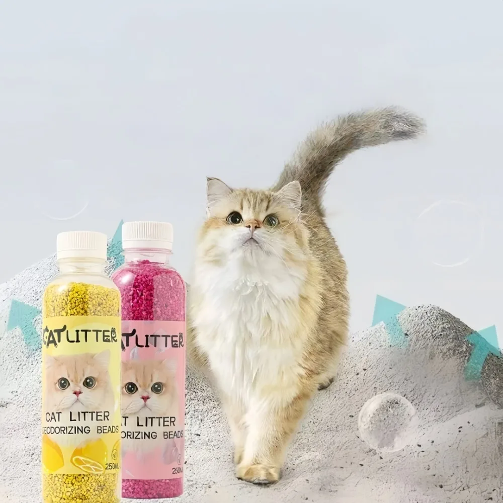 Pérolas Desodorizantes para Caixa de Areia de Gatos 250ml Frescor Duradouro - Imagem 4