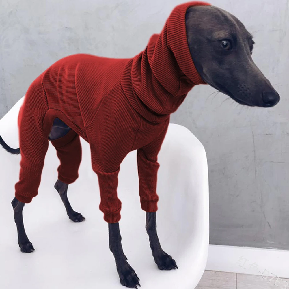Suéter para Cães Grandes de Algodão com Gola Alta e Quatro Pernas - Imagem 2