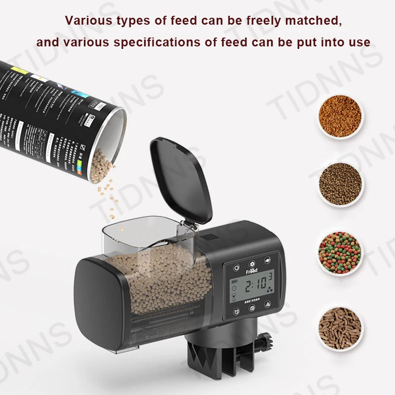 Alimentador Automático Jebao para Aquário com LCD e Timer Ajustável - Imagem 5