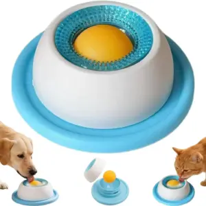 tigela antiderrapante para cães e gatos alimentação lenta