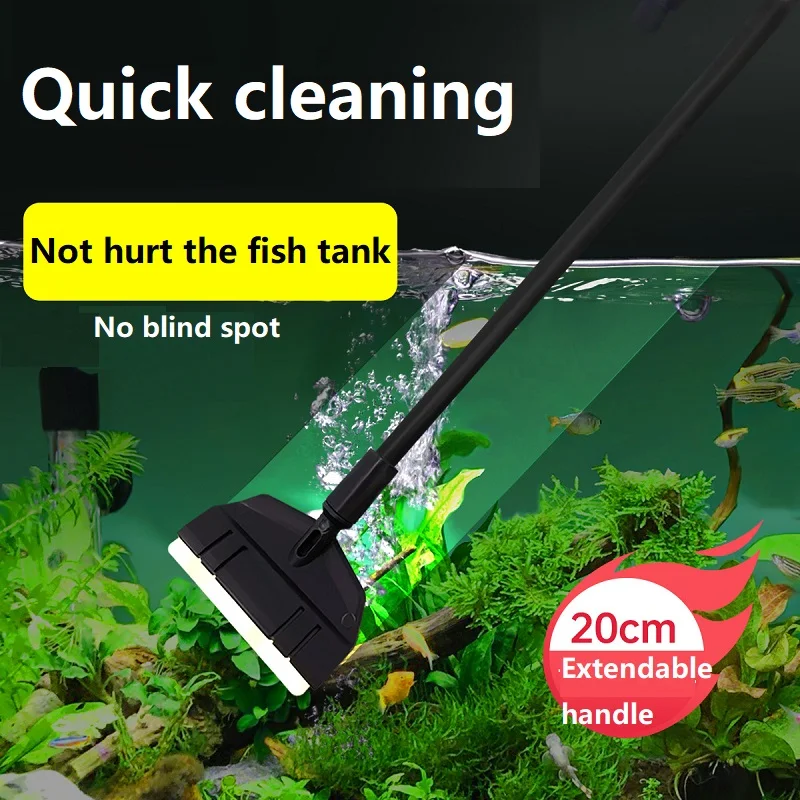 Raspador de Aquário para Remoção de Algas e Areia 33/53/73 cm - Imagem 5