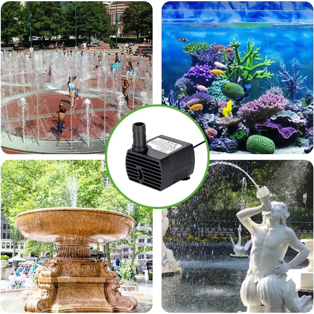 Mini Bomba Submersível para Aquário 3W, 5W ou 10W - Imagem 5