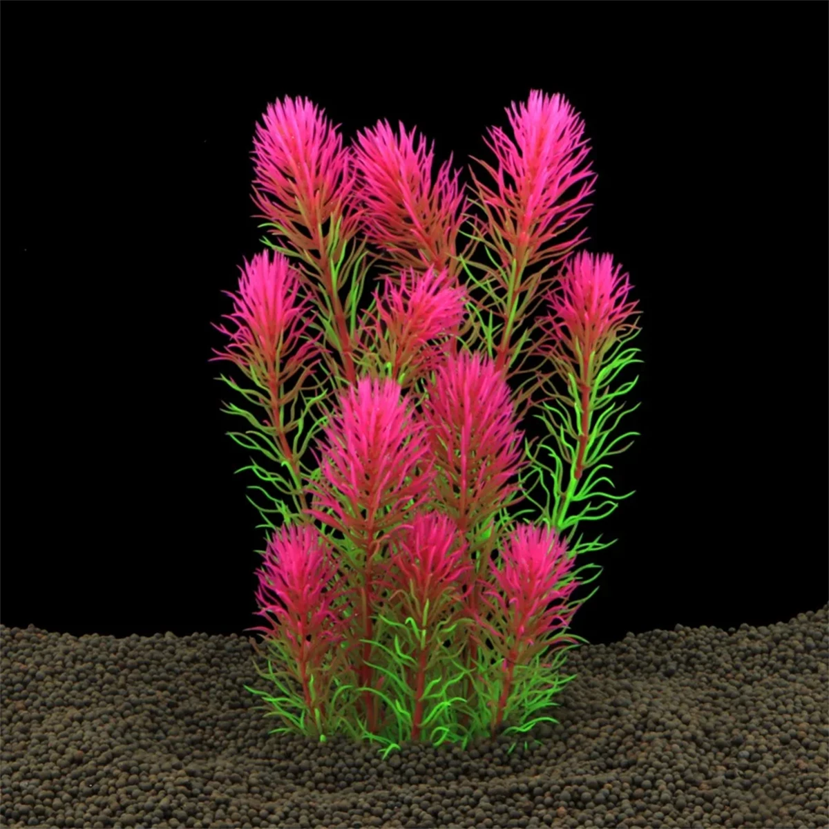 Plantas Artificiais para Aquário com Base de Cerâmica, sem Desbotamento - Image 5