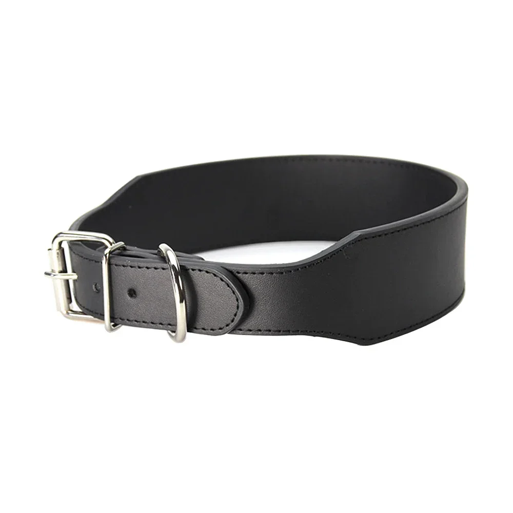 Coleira para Cães Grandes de Couro Microfibra com Fivela de Arame - Image 4