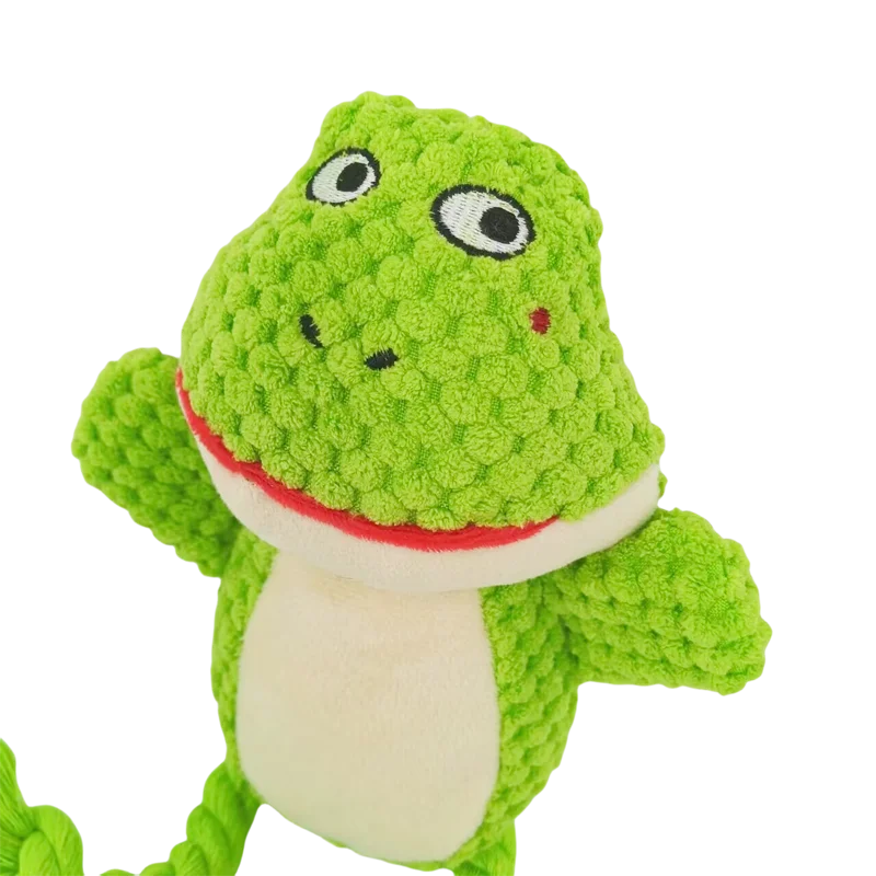Brinquedo de Pelúcia para Cães com Formato de Urso 18x15 cm para Interagir - Imagem 6