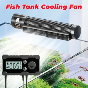 ventilador para aquário com controle automático de temperatura