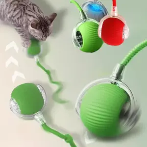 bola interativa para gatos recarregável