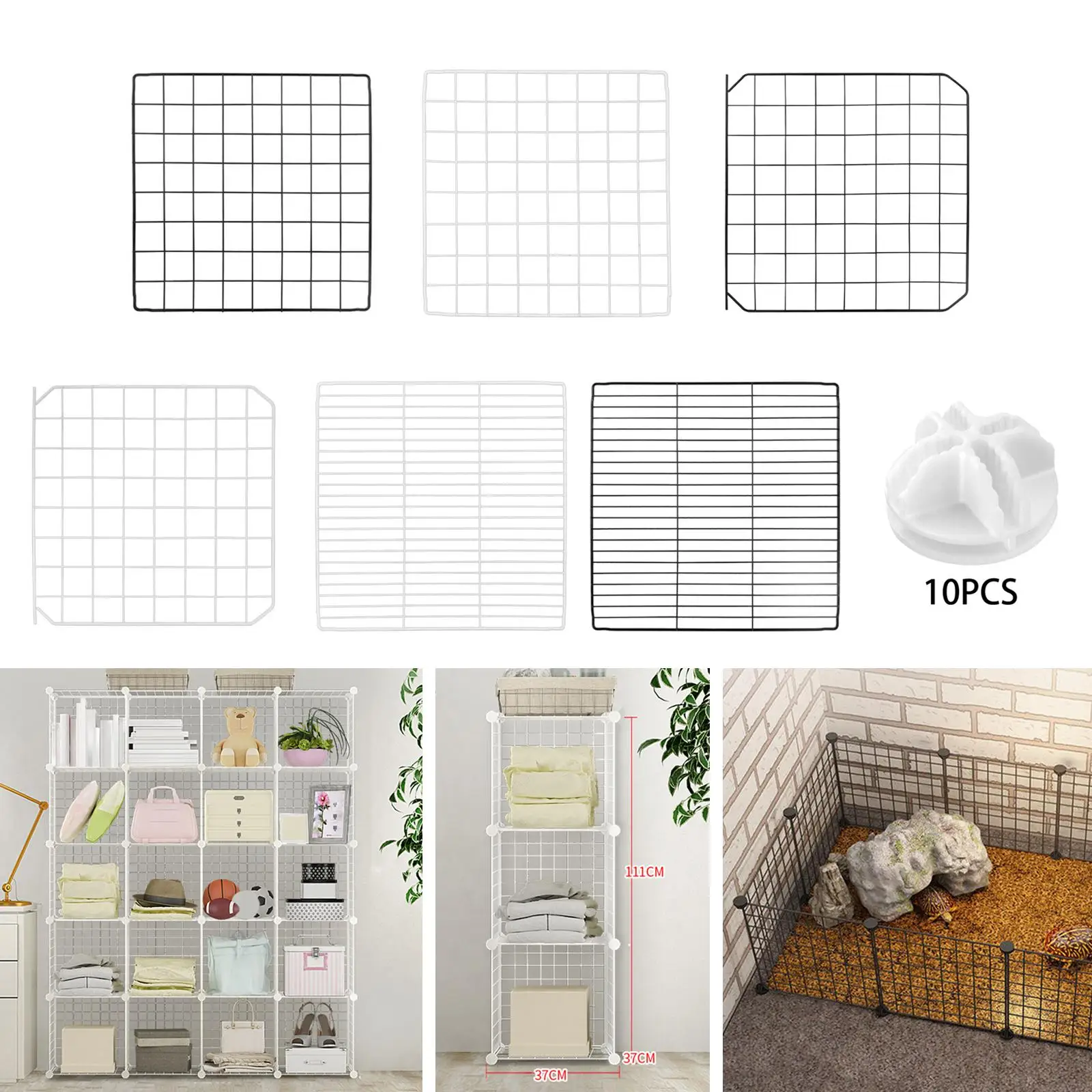 Cercado Modular para Pets com Painéis de 35 cm Expansível - Imagem 5