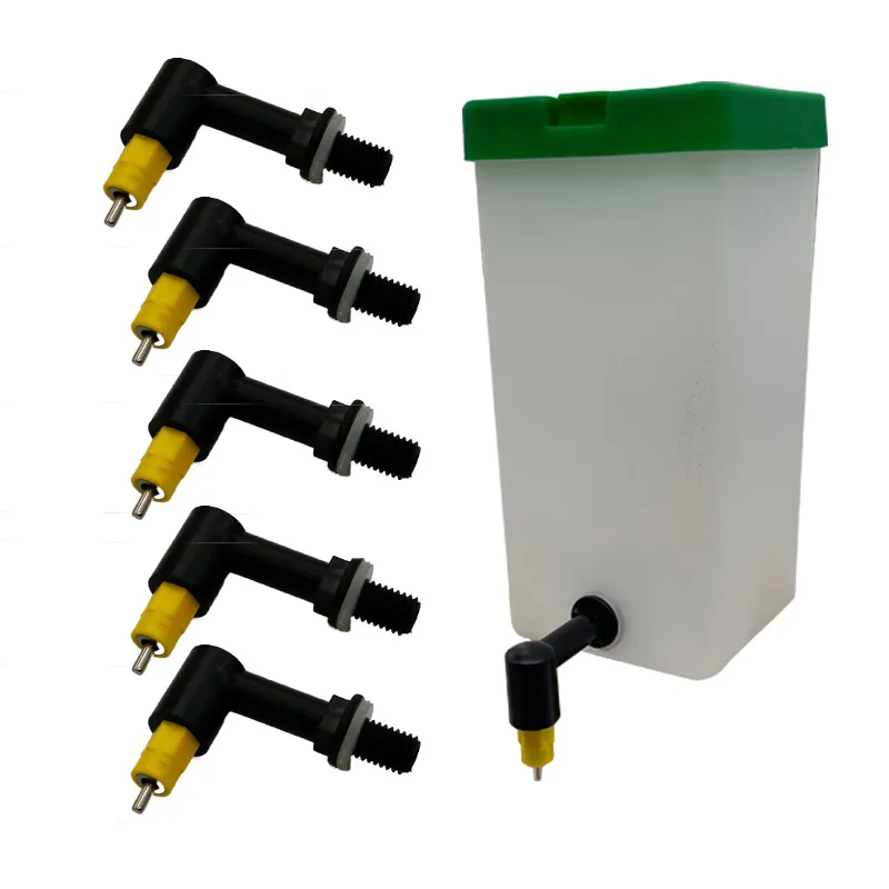 Bebedouro de Niple para Aves Kit com 2, 4 ou 6 Peças Antivazamento - Image 6