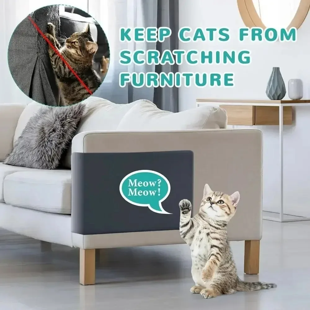 Protetor de Sofá Autoadesivo para Gatos 60x200cm, DIY - Imagem 4