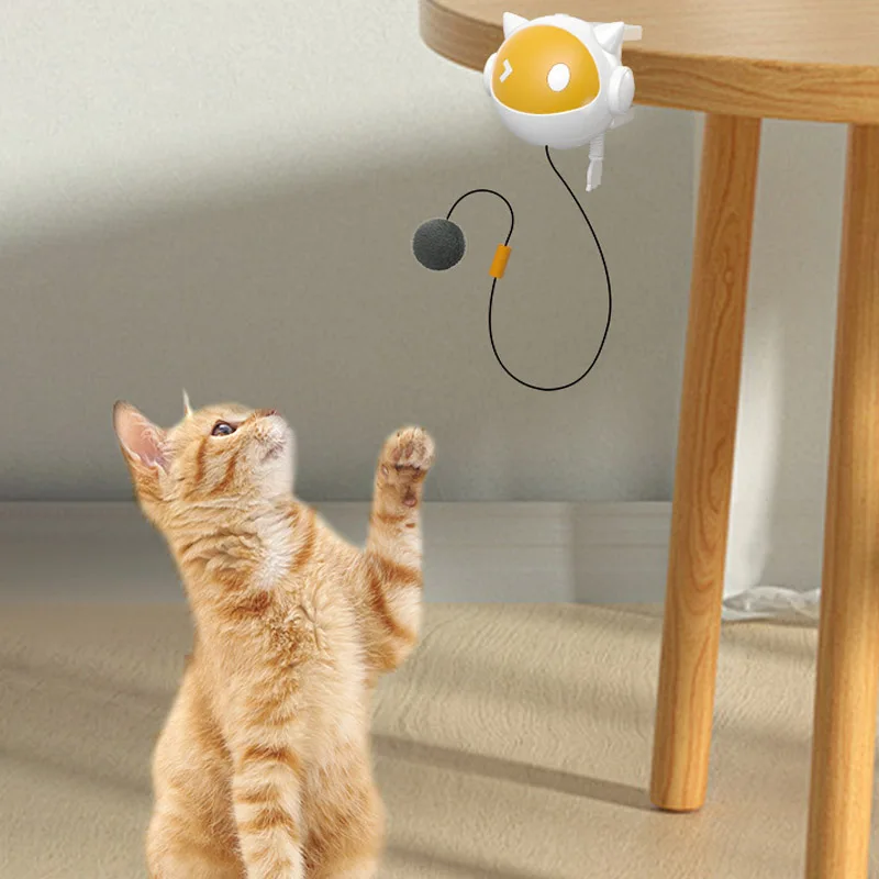 Bola Interativa para Gatos Elétrica com Levantamento Automático - Imagem 4