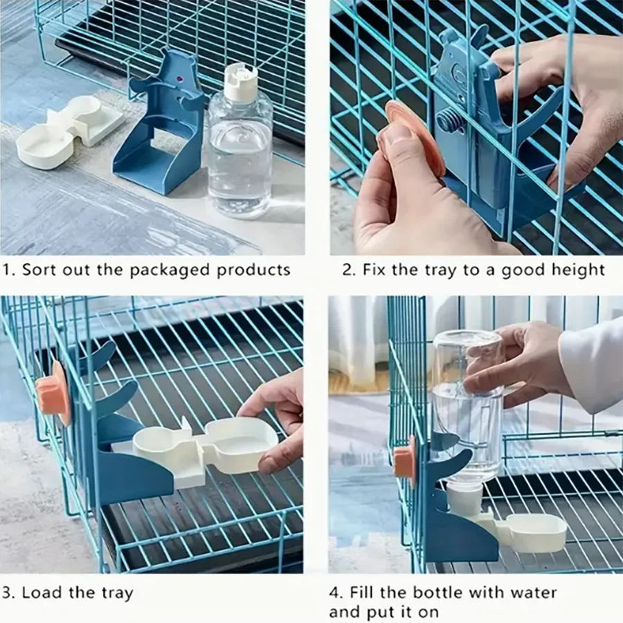Bebedouro para Pássaros Transparente para Gaiola - Imagem 6