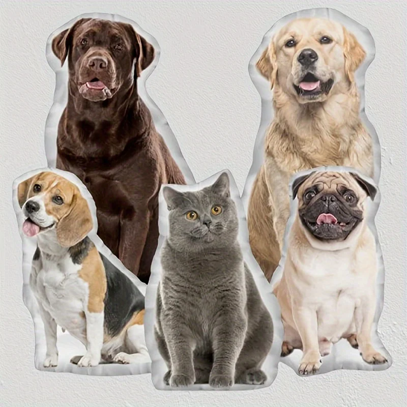 Almofada de Pelúcia para Pets com Foto Personalizável Dupla Face - Image 5