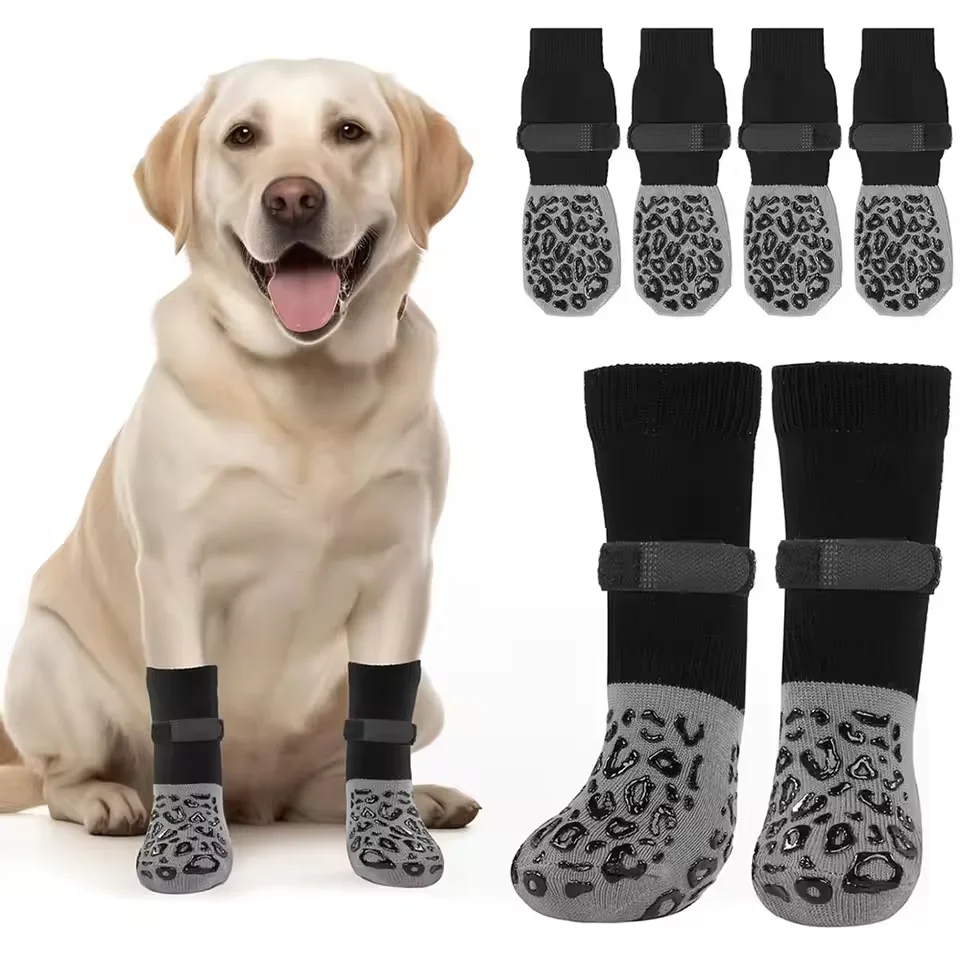 Protetores de Patas para Cães com Antiderrapante (4 Peças) - Imagem 2