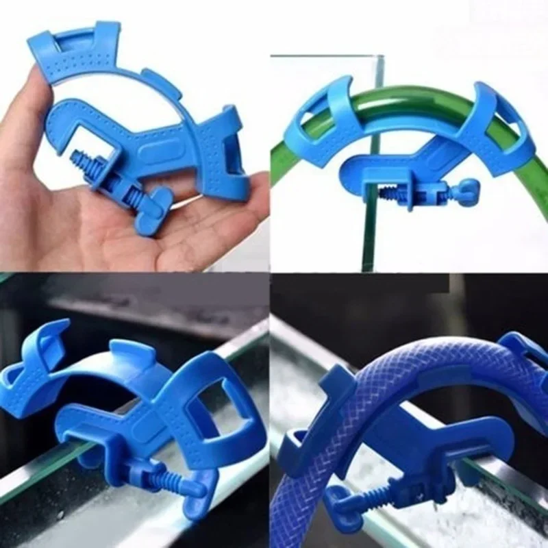 Suporte para Filtro de Aquário de Plástico com Fixação para Tubo de Água - Imagem 2