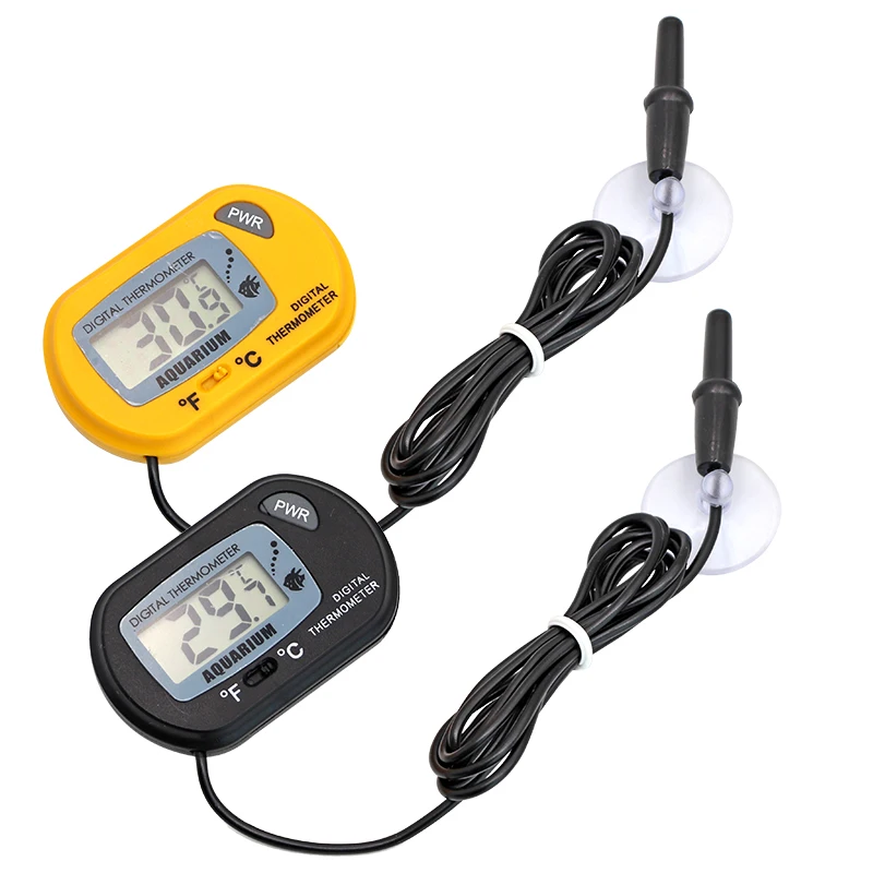 Termômetro Digital para Aquário LCD Mede -50 a 70°C com Ventosa - Imagem 3