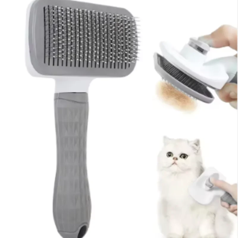 Escova para Cães e Gatos de Limpeza Automática Compacta - Imagem 2