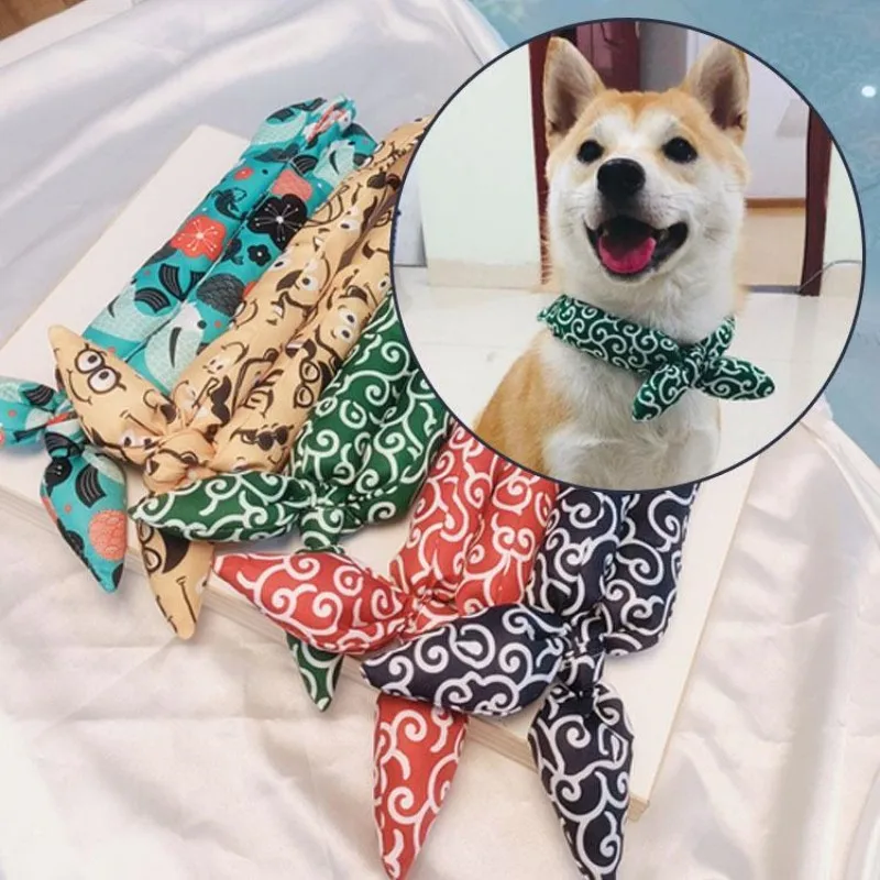 bandana de algodão para cães e gatos