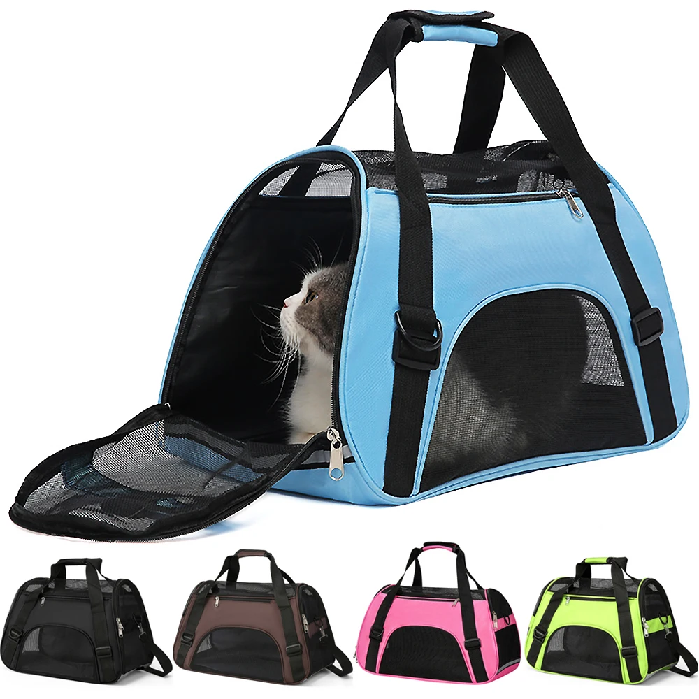 bolsa de transporte dobrável para cães e gatos