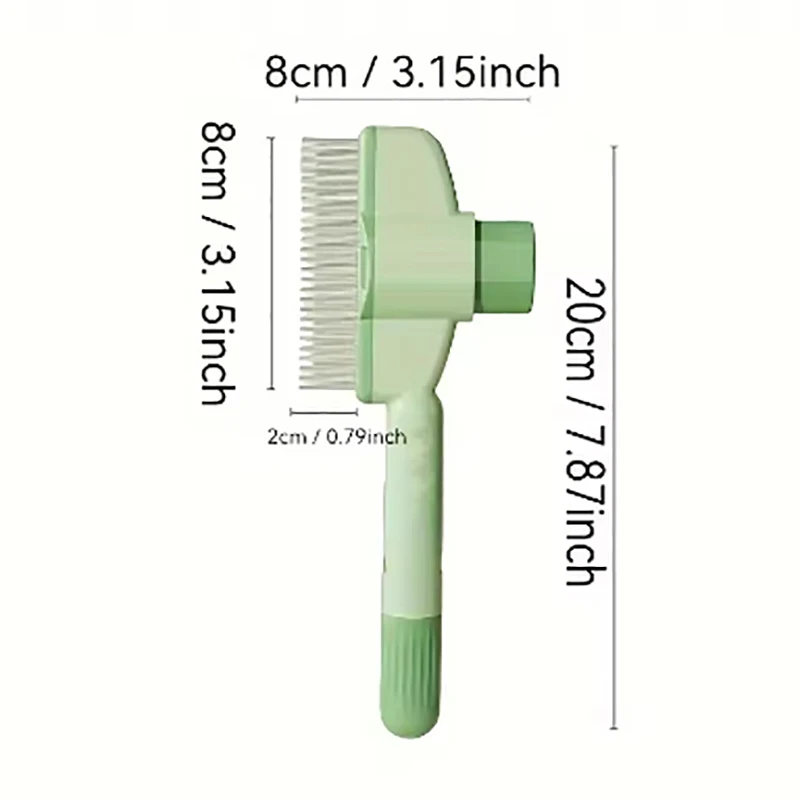 Escova Removedora de Pelos para Cães e Gatos Compacta e Lavável - Imagem 6