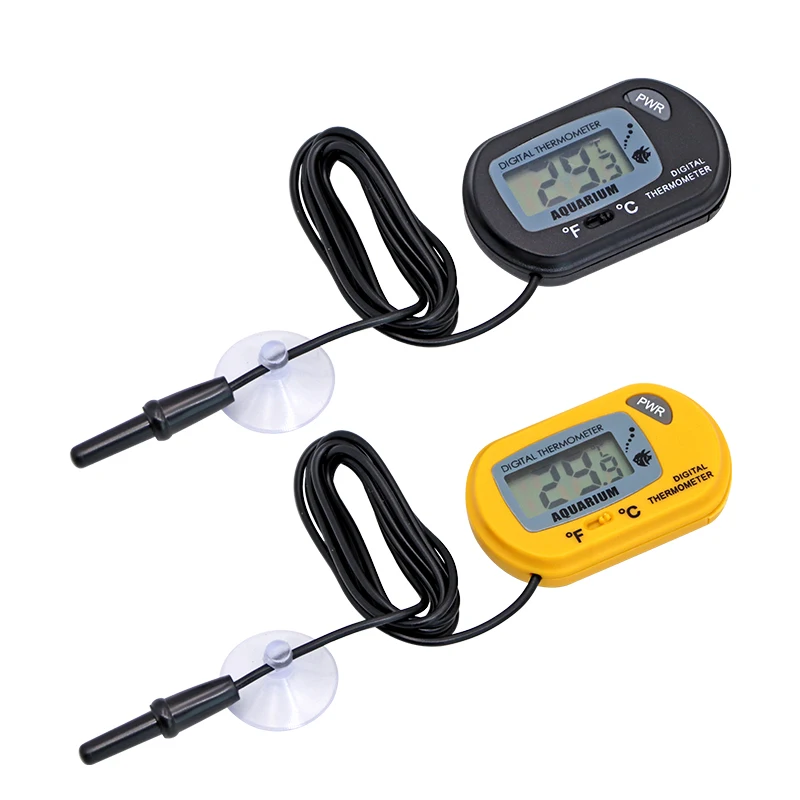 Termômetro Digital para Aquário LCD Mede -50 a 70°C com Ventosa - Imagem 2