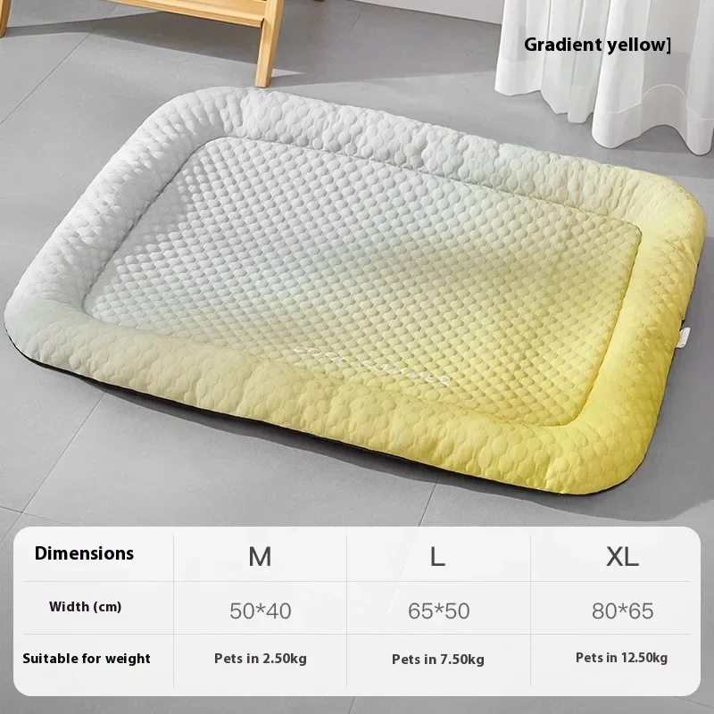 Cama para Cães e Gatos de Seda Gelada com Suporte para Pescoço - Image 6