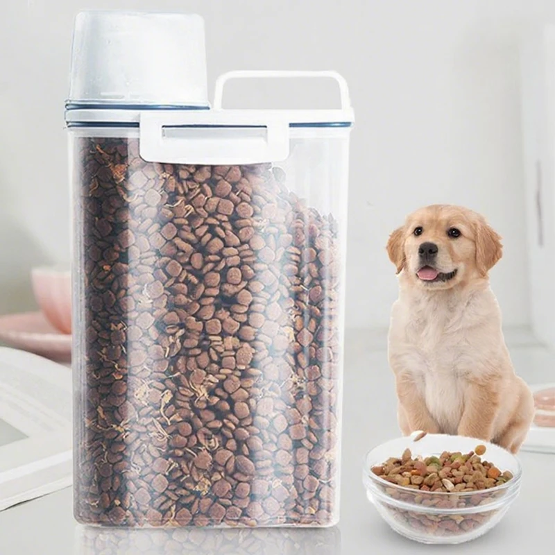 Pote para Ração de Cães e Gatos de 2kg com Vedação Hermética - Imagem 6