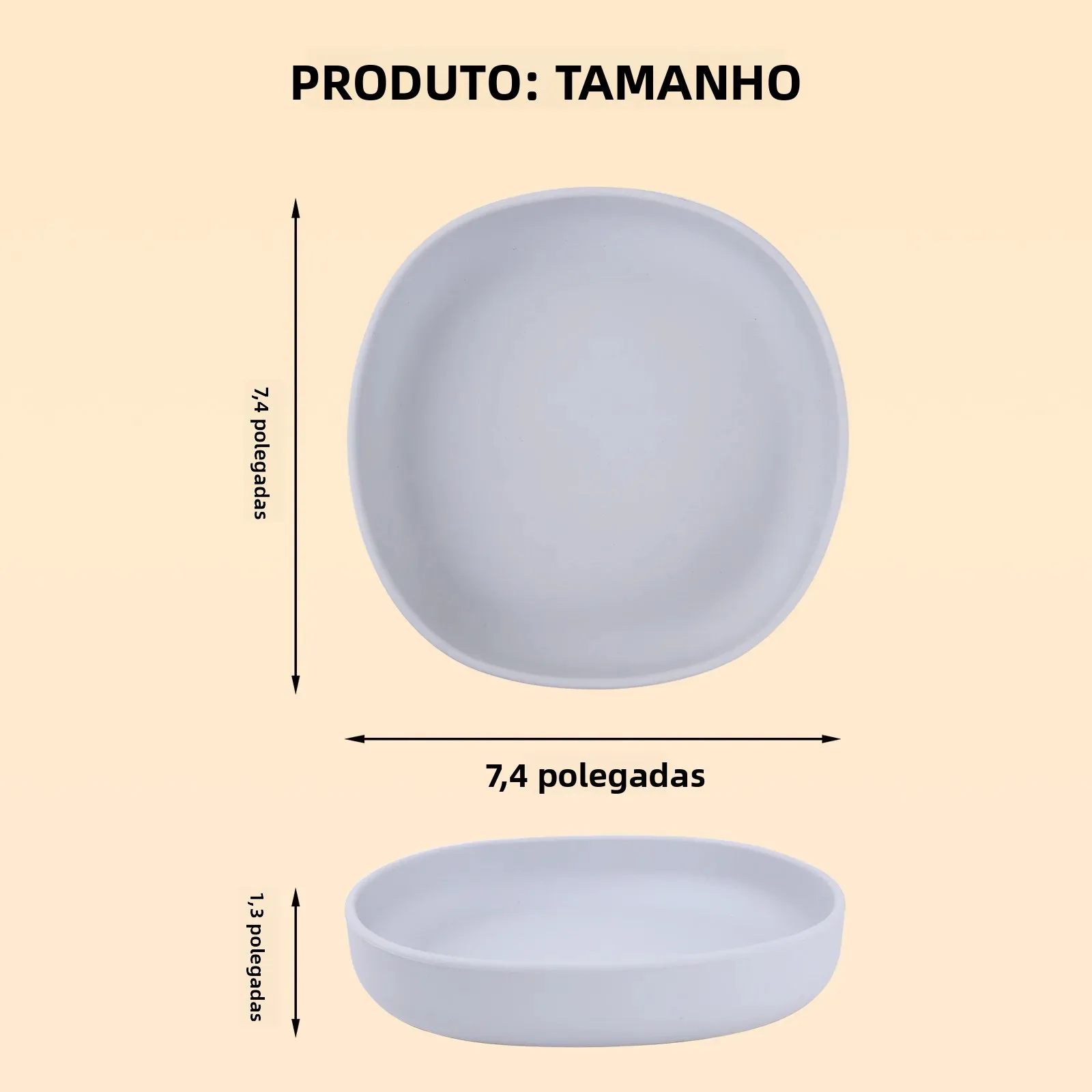 Tigela de Silicone para Gatos Raso com Base Antiderrapante - Imagem 5