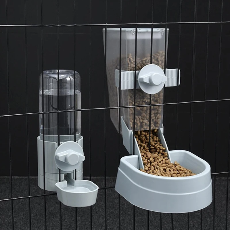 Comedouro Automático para Pets com Garrafa de Água Suspensa - Imagem 5