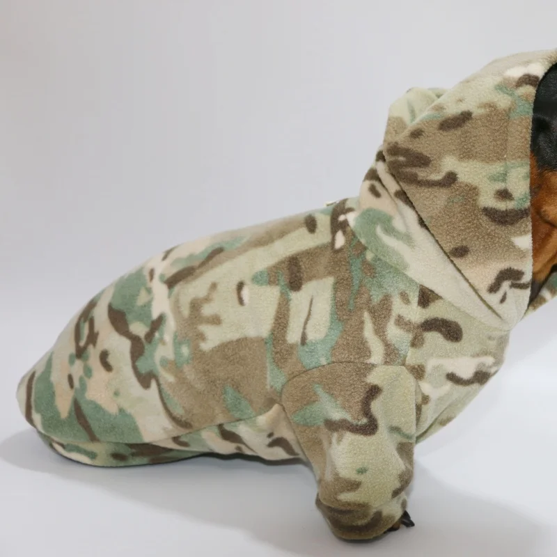 Moletom para Cães Dachshund de Fleece Quente com Capuz - Image 4