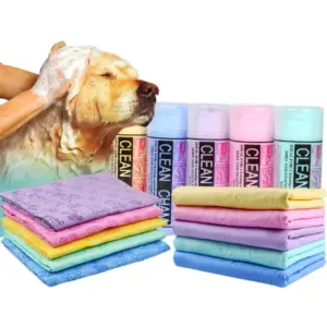 toalha absorvente para pets lavável