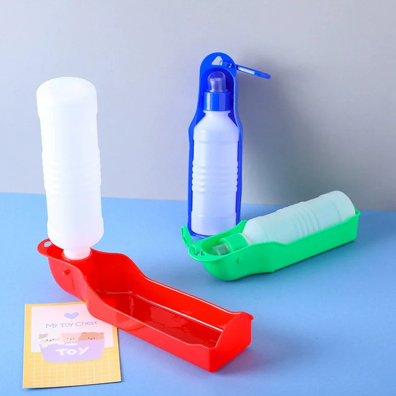 garrafa de água portátil para cães e gatos