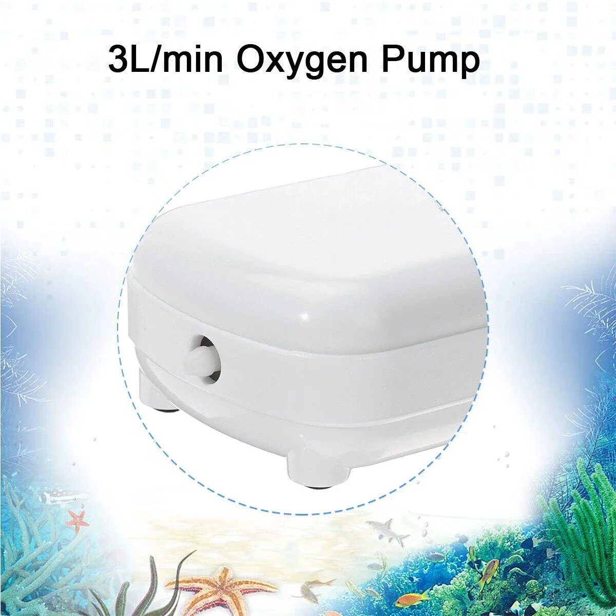 Oxigenador Solar 20W para Aquário e Lagoa com Bomba de Ar 3L/min - Image 4