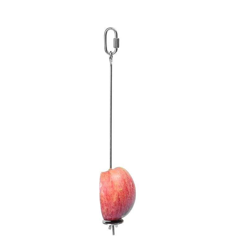 Espeto de Frutas para Pássaros em Aço Inoxidável Suspenso na Gaiola - Imagem 5