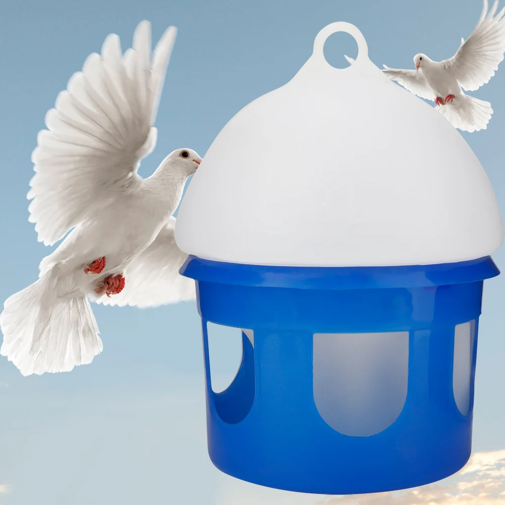 Bebedouro Automático para Pássaros e Pombos 2L com Tampa Inclinada - Imagem 2