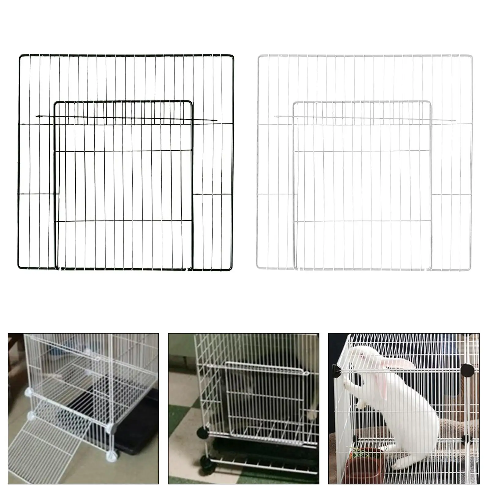 Cerca Pet DIY de Metal 35x35 cm para Cães e Gatos Pequenos Expansível - Imagem 4