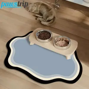 tapete para alimentação de cães e gatos