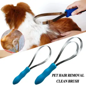 escova removedora de pelos para cães e gatos