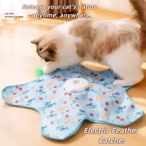 brinquedo giratório para gatos recarregável