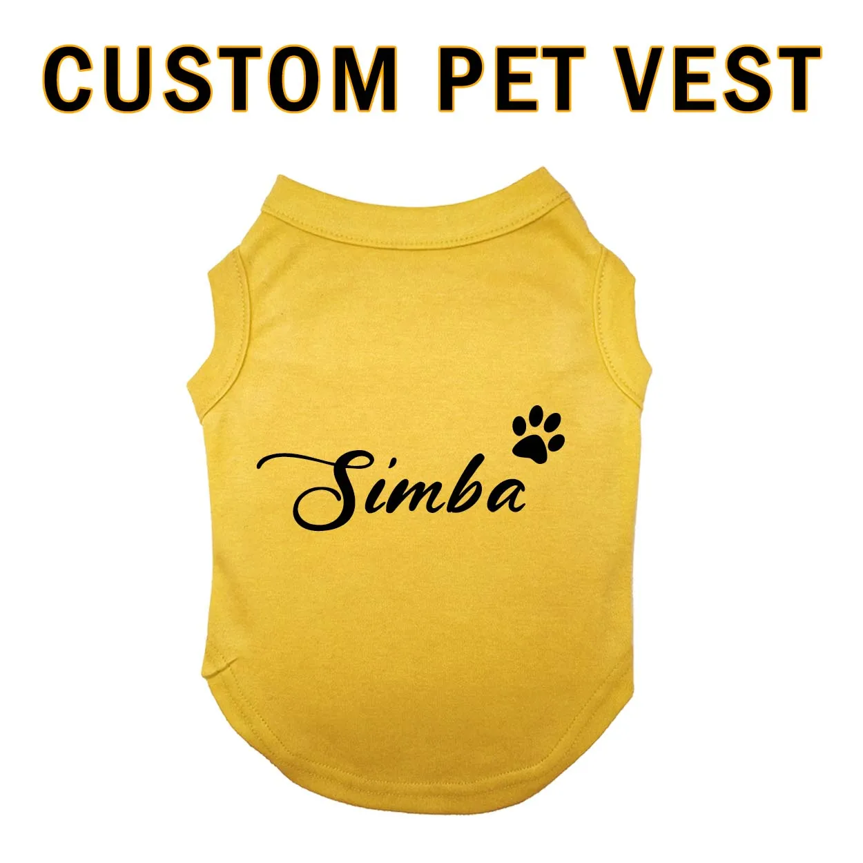 Camiseta Personalizada para Cães e Gatos com Estampa Exclusiva - Image 2