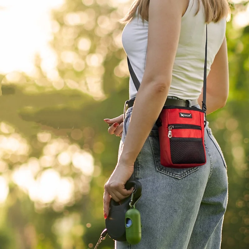 Bolsa de Petiscos para Cães e Gatos de Linho com Grande Capacidade - Imagem 4