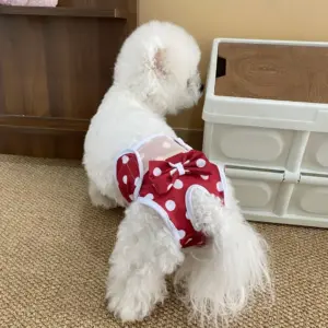 calça higiênica para cães ajustável